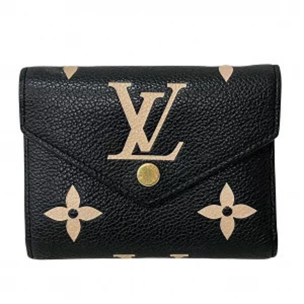 Louis Vuitton Monogram Empreinte Portefeuille Victorine Tri fold Wallet